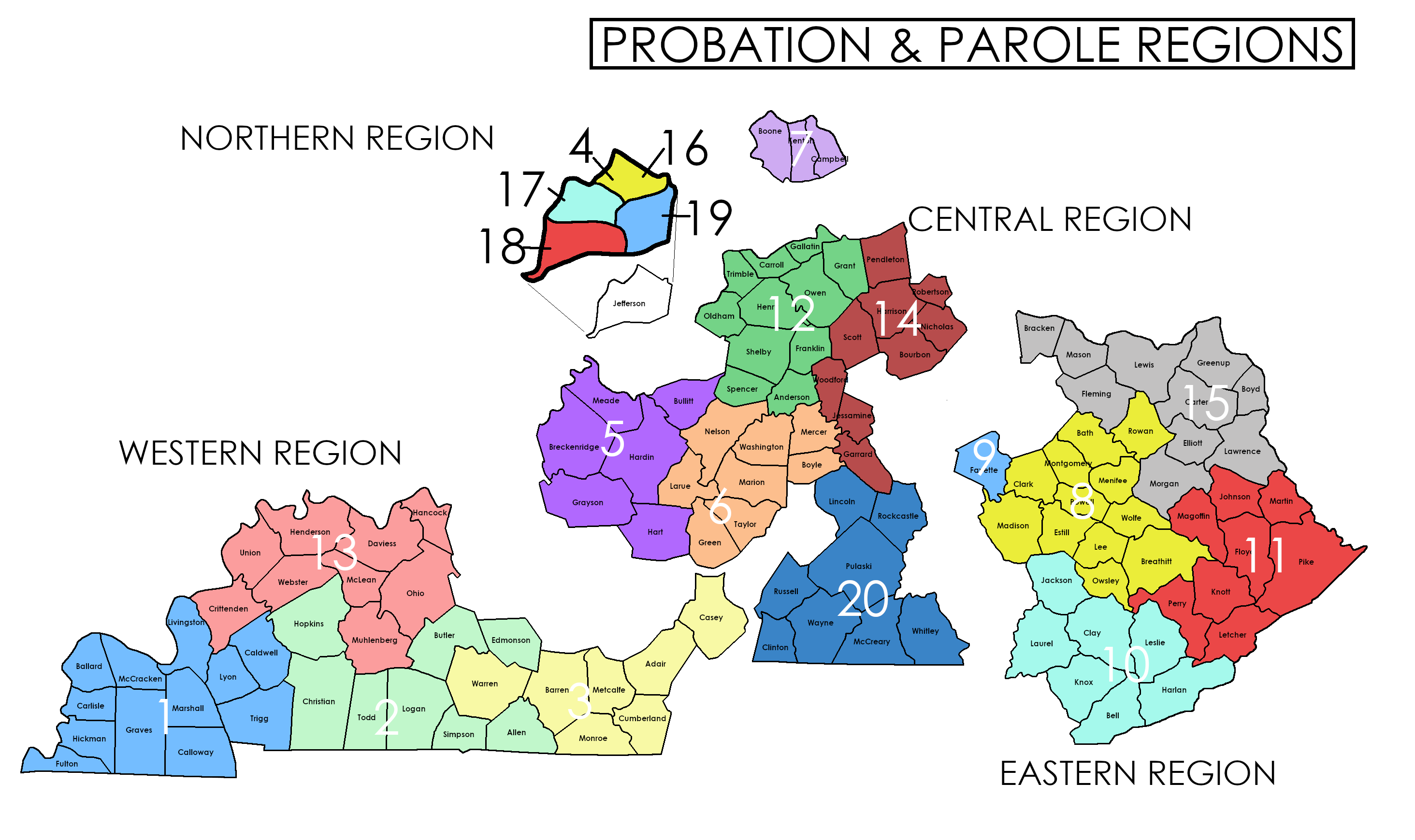 Probation & Parole Department of Corrections